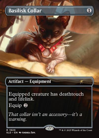Basilisk Collar SLD-1920 Secret Lair Drop Magic card