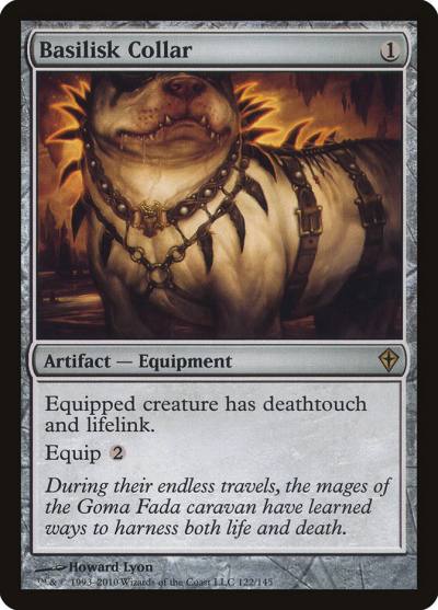 Basilisk Collar WWK-122 Worldwake Magic card