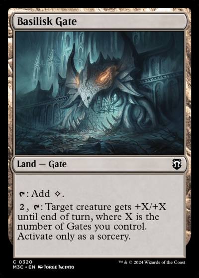 Basilisk Gate M3C-320 Modern Horizons 3 Commander Magic card