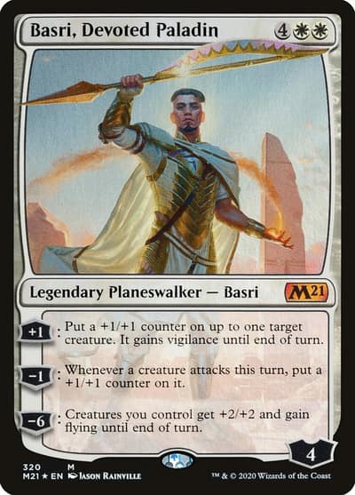 Basri, Devoted Paladin M21-320 Core Set 2021 Magic card