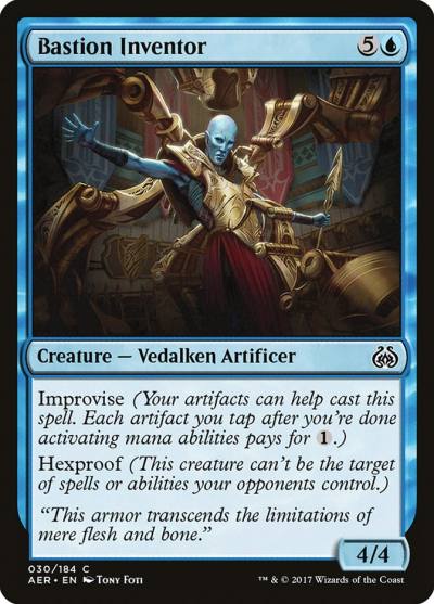Bastion Inventor AER-30 Aether Revolt Magic card