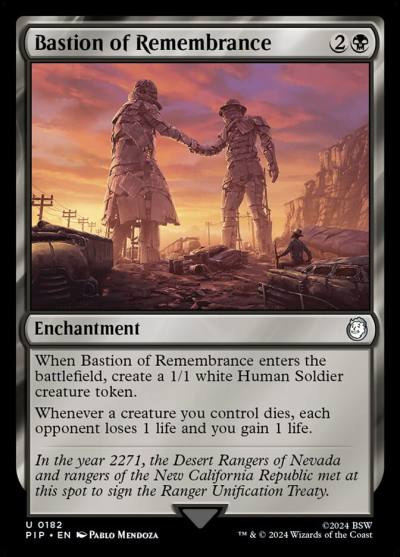 Bastion of Remembrance PIP-182 Fallout Magic card