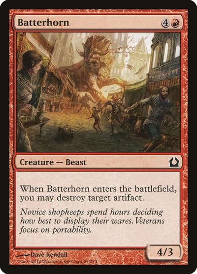 Batterhorn 87 Return to Ravnica Magic card