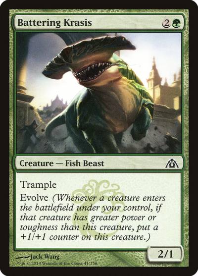 Battering Krasis DGM-41 Dragon's Maze Magic card