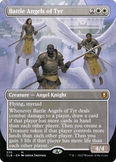 Battle Angels of Tyr CLB-370 Commander Legends: Battle for Baldur's Gate Magic card