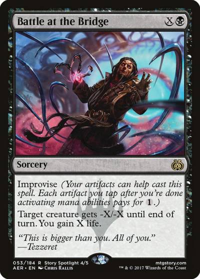 Battle at the Bridge AER-53 Aether Revolt Magic card