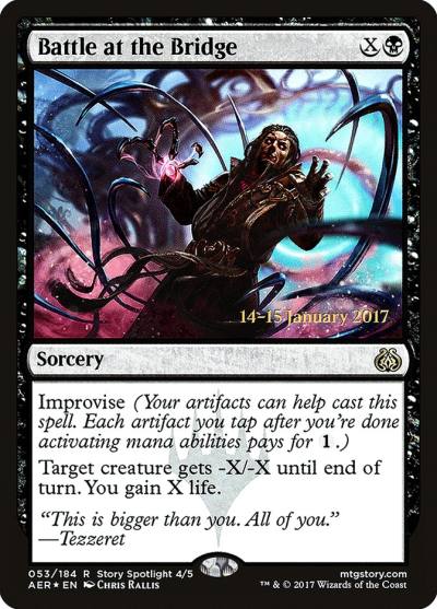 Battle at the Bridge PAER-53S Aether Revolt Promos Magic card