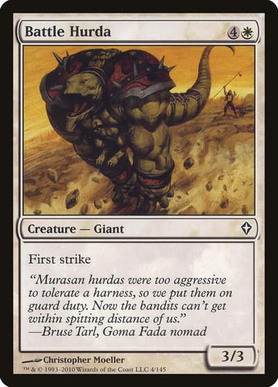 Battle Hurda 4 Worldwake Magic card