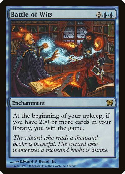 Battle of Wits 9ED-65STAR Ninth Edition Magic card