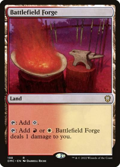 Battlefield Forge DMC-198 Dominaria United Commander Magic card