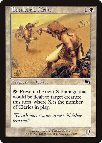 Battlefield Medic ONS-9 Onslaught Magic card