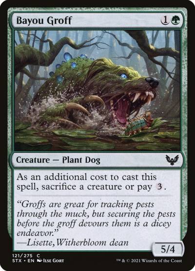 Bayou Groff 121 Strixhaven: School of Mages Magic card
