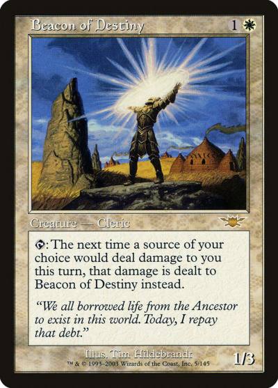 Beacon of Destiny 5 Legions Magic card