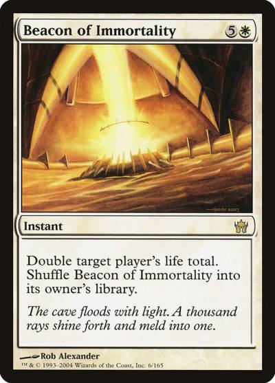 Beacon of Immortality 5DN-6 Fifth Dawn Magic card