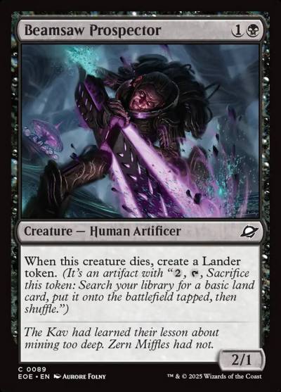 Beamsaw Prospector EOE-89 Edge of Eternities Magic card