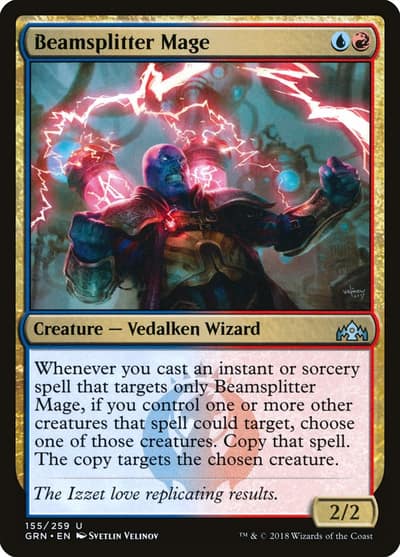 Beamsplitter Mage 155 Guilds of Ravnica Magic card