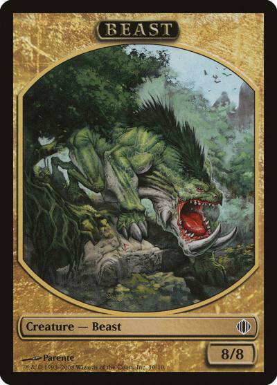 Beast TALA-10 Shards of Alara Tokens Magic card