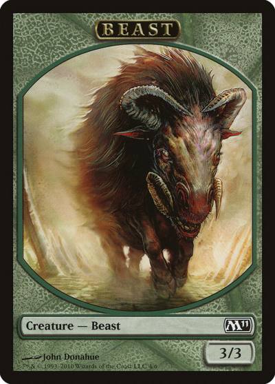 Beast TM11-4 Magic 2011 Tokens Magic card