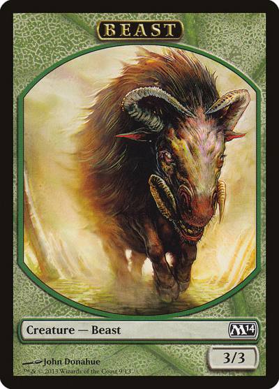 Beast TM14-9 Magic 2014 Tokens Magic card