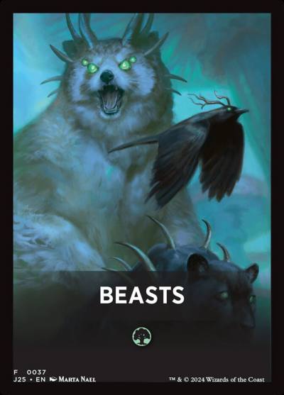 Beasts FJ25-37 Foundations Jumpstart Front Cards Magic card
