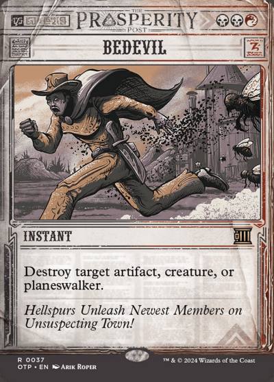 Bedevil OTP-37 Breaking News Magic card