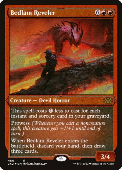 Bedlam Reveler 2X2-450 Double Masters 2022 Magic card
