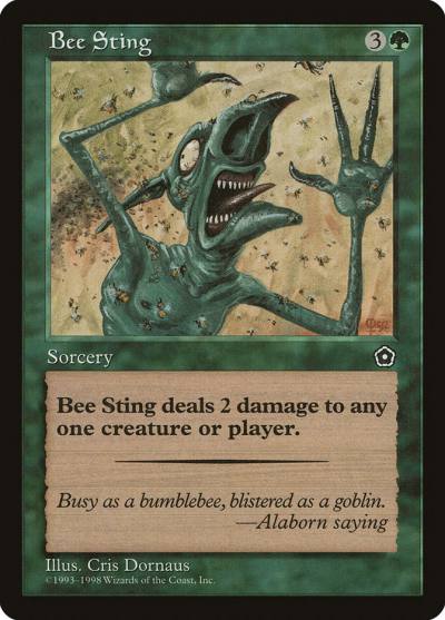 Bee Sting P02-124 Portal Second Age Magic card