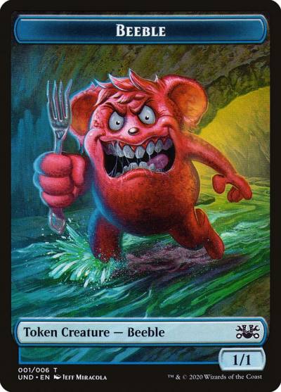 Beeble TUND-1 Unsanctioned Tokens Magic card