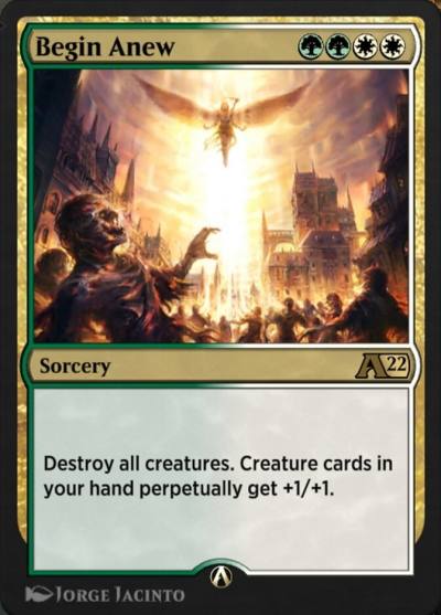 Begin Anew YMID-57 Alchemy: Innistrad Magic card