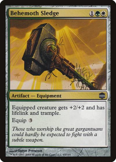 Behemoth Sledge ARB-65 Alara Reborn Magic card