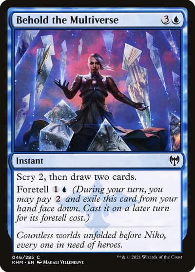 Behold the Multiverse KHM-46 Kaldheim Magic card