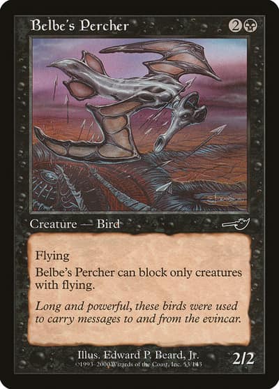 Belbe's Percher 53 Nemesis Magic card