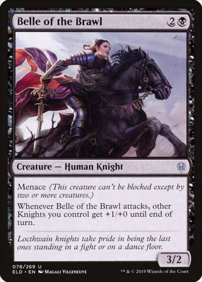 Belle of the Brawl 78 Throne of Eldraine Magic card