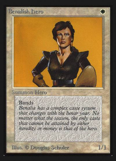 Benalish Hero CED-4 Collectors' Edition Magic card