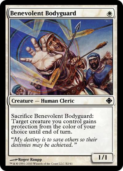 Benevolent Bodyguard TD0-B2 Magic Online Theme Decks Magic card