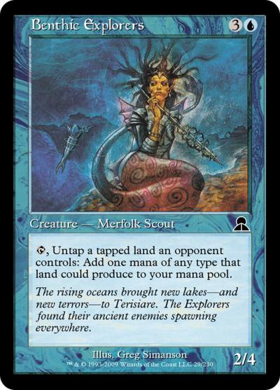 Benthic Explorers ME3-29 Masters Edition III Magic card