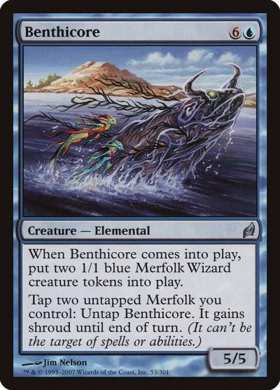 Benthicore 53 Lorwyn Magic card