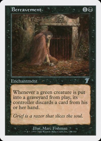 Bereavement 7ED-120 Seventh Edition Magic card