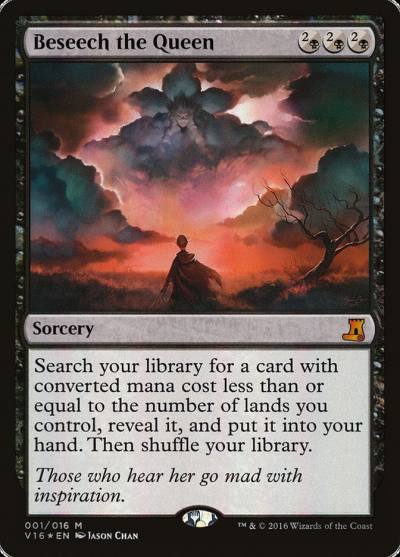 Beseech the Queen V16-1 From the Vault: Lore Magic card
