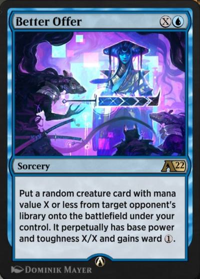 Better Offer YNEO-10 Alchemy: Kamigawa Magic card