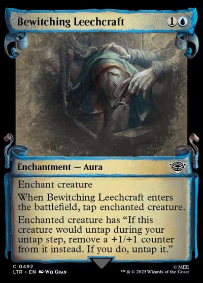 Bewitching Leechcraft LTR-492 The Lord of the Rings: Tales of Middle-earth Magic card