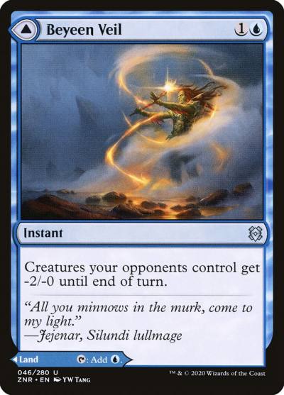 Beyeen Veil // Beyeen Coast ZNR-46 Zendikar Rising Magic card