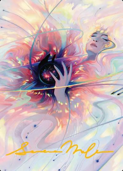 Beyond the Quiet // Beyond the Quiet AEOE-38 Edge of Eternities Art Series Magic card