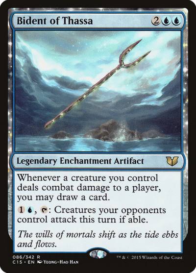 Bident of Thassa C15-86 Commander 2015 Magic card