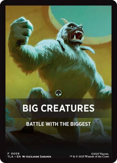 Big Creatures FTLA-9 Avatar: The Last Airbender Front Cards Magic card