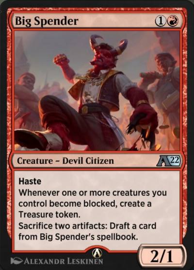 Big Spender YSNC-10 Alchemy: New Capenna Magic card