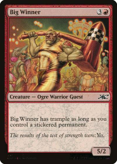 Big Winner UNF-387 Unfinity Magic card