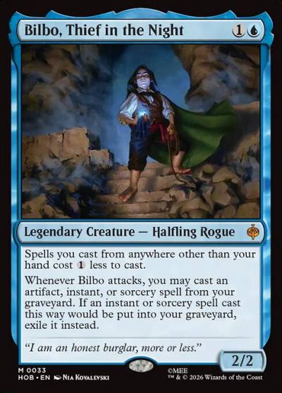 Bilbo, Thief in the Night HOB-33 The Hobbit Magic card
