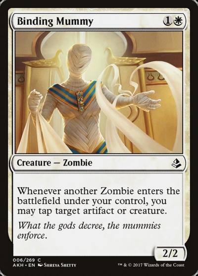 Binding Mummy AKH-6 Amonkhet Magic card