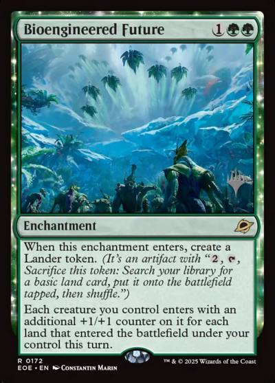 Bioengineered Future PEOE-172P Edge of Eternities Promos Magic card